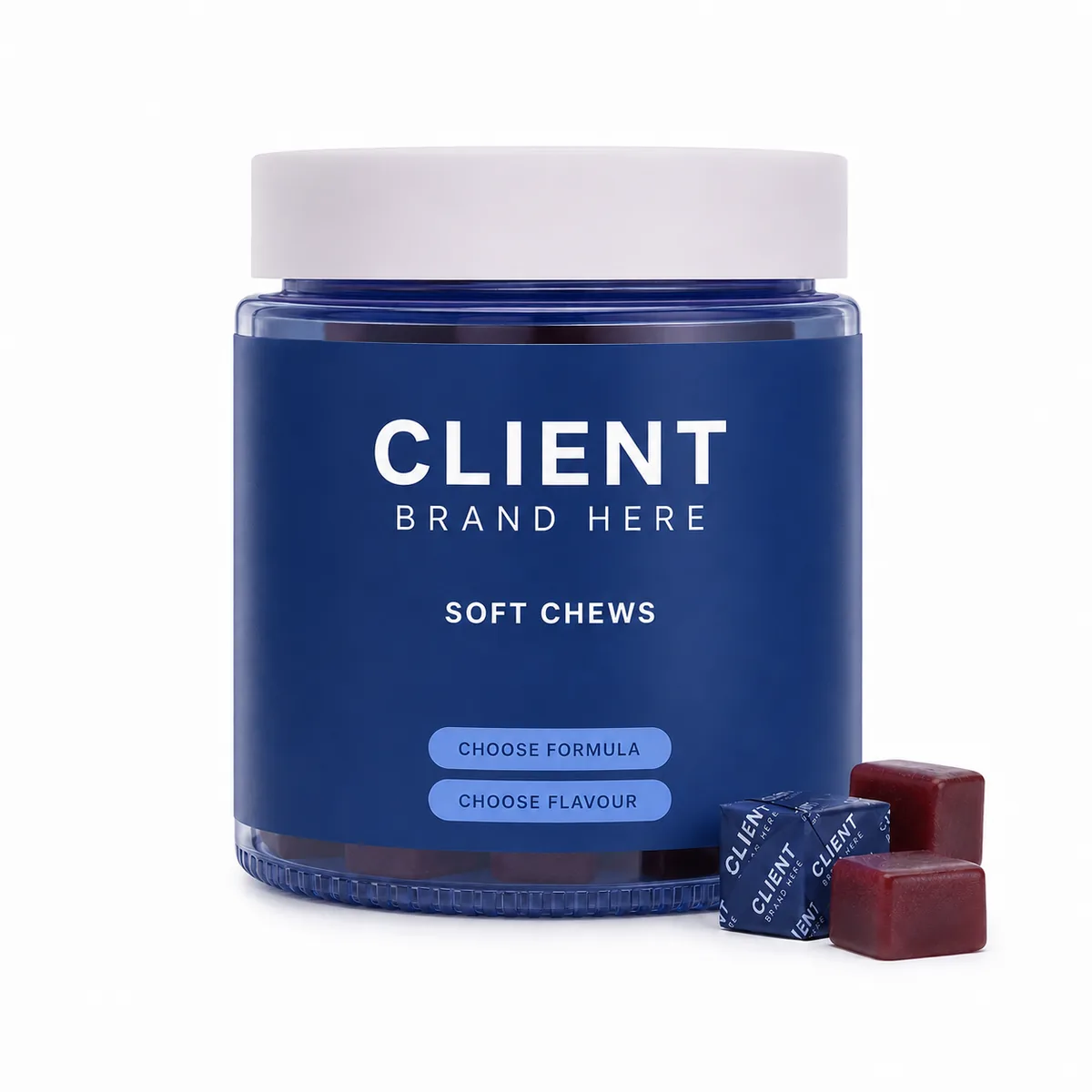 Private label soft chews
