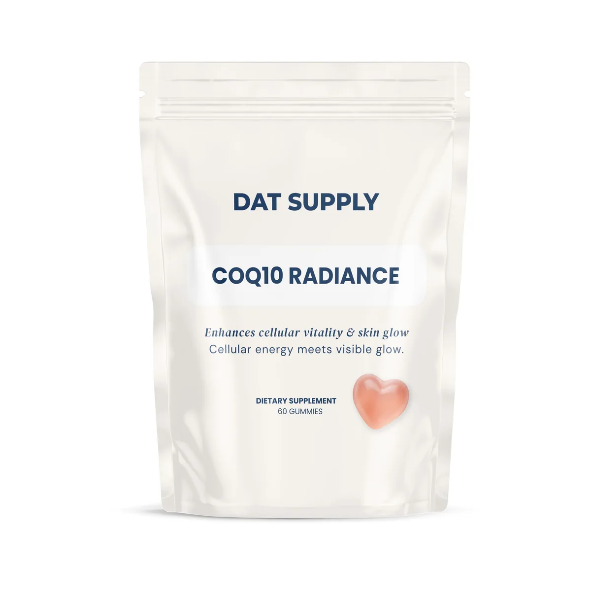 CoQ10 Radiance Gummies — doypack packaging