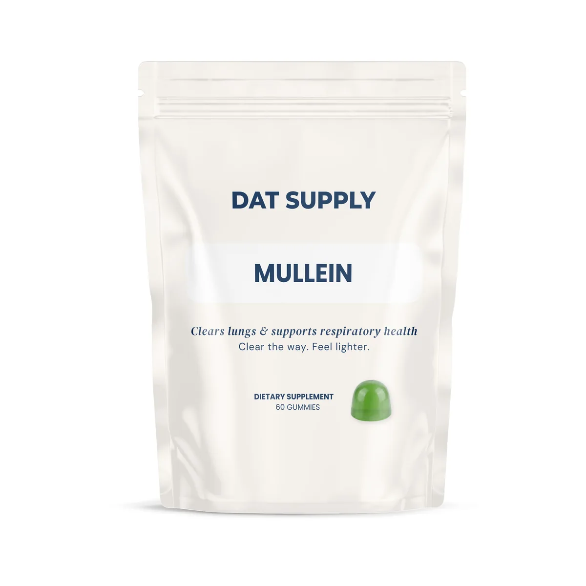 Mullein Gummies — doypack packaging