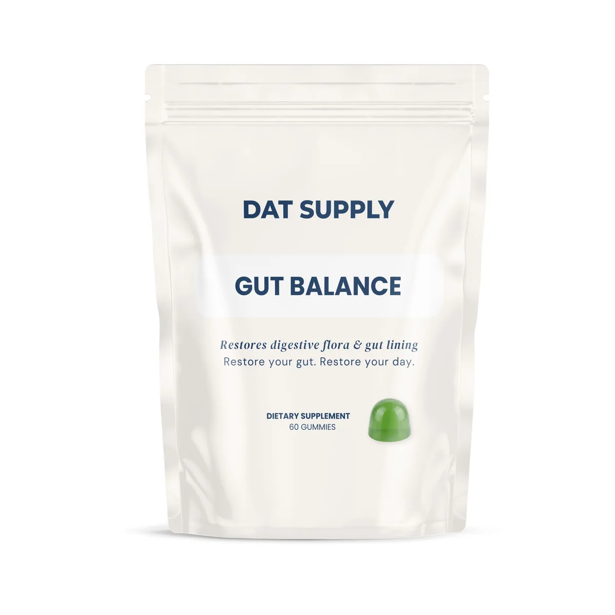 Gut Balance Gummies — doypack packaging
