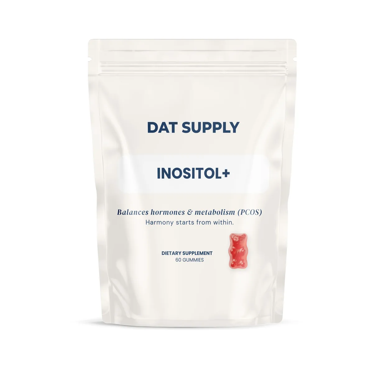 Inositol+ Gummies — doypack packaging