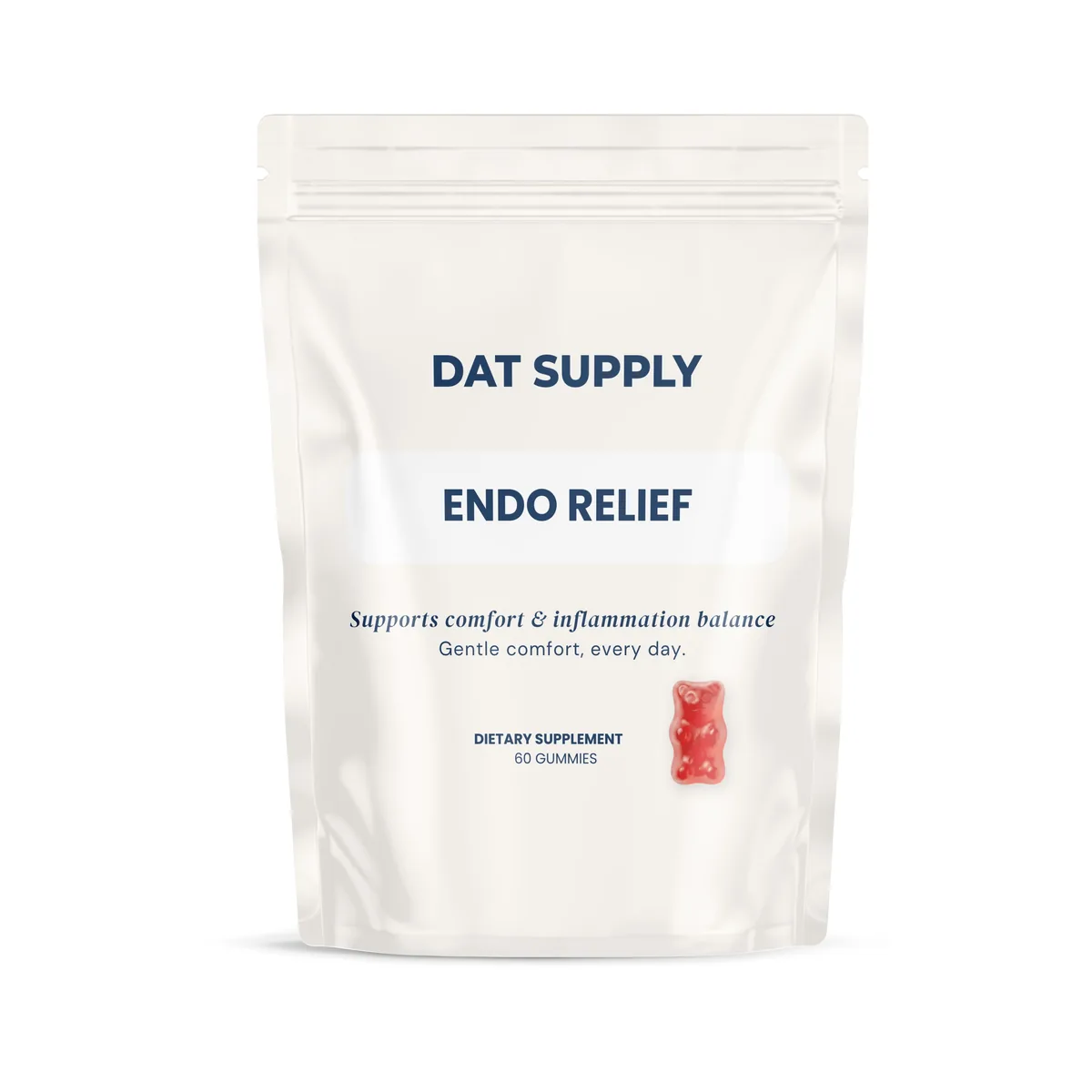 Endo Relief Gummies — doypack packaging