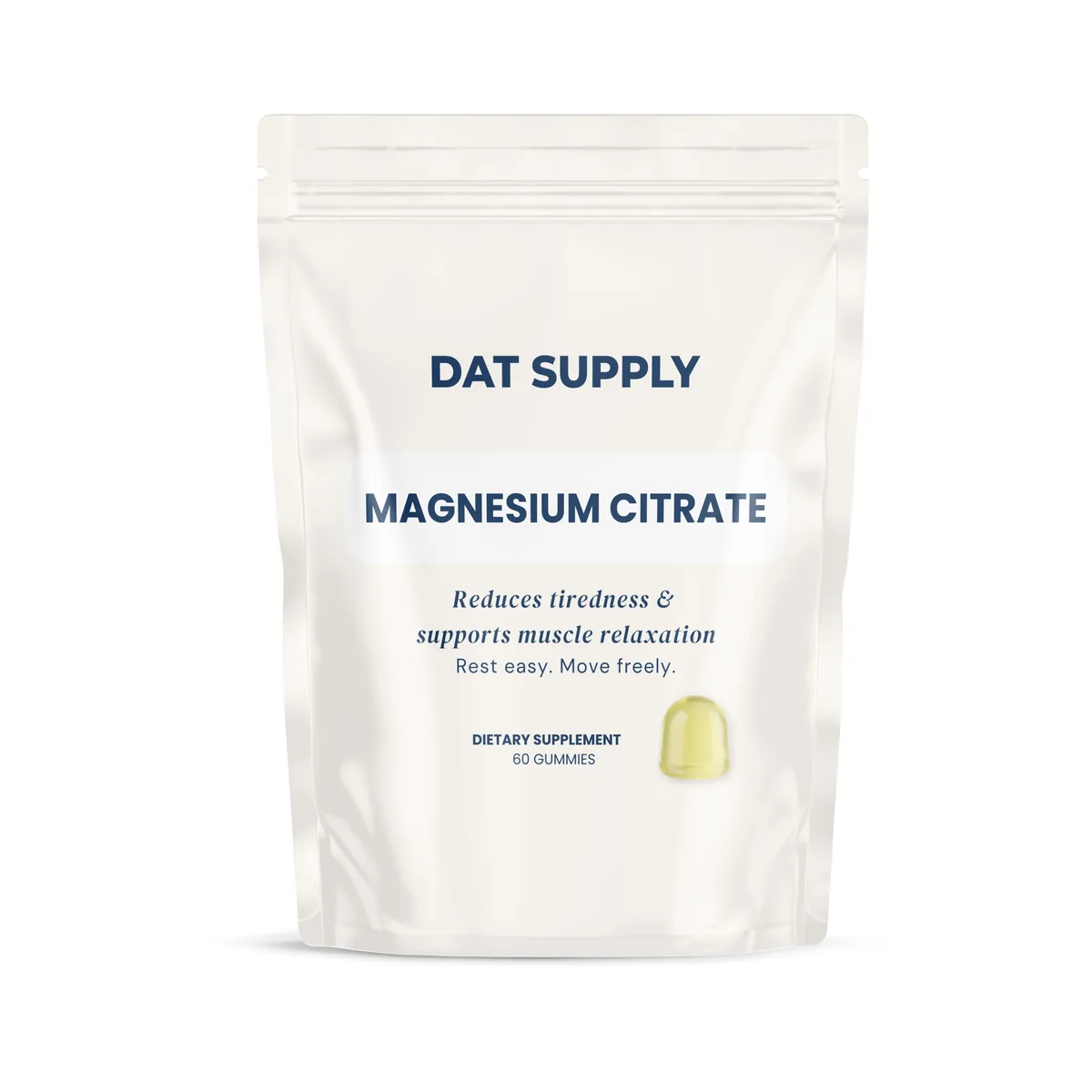 Magnesium Citrate Gummies — doypack packaging