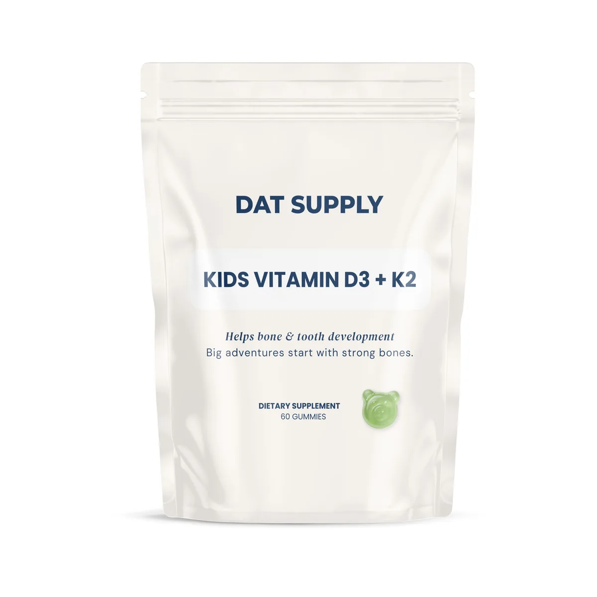 Kids Vitamin D3 + K2 Gummies — doypack packaging