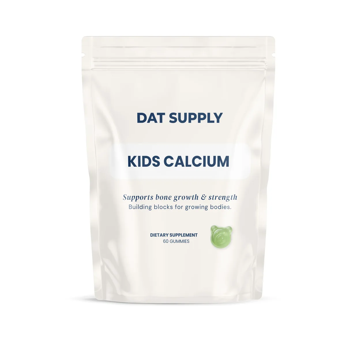Kids Calcium Gummies — doypack packaging