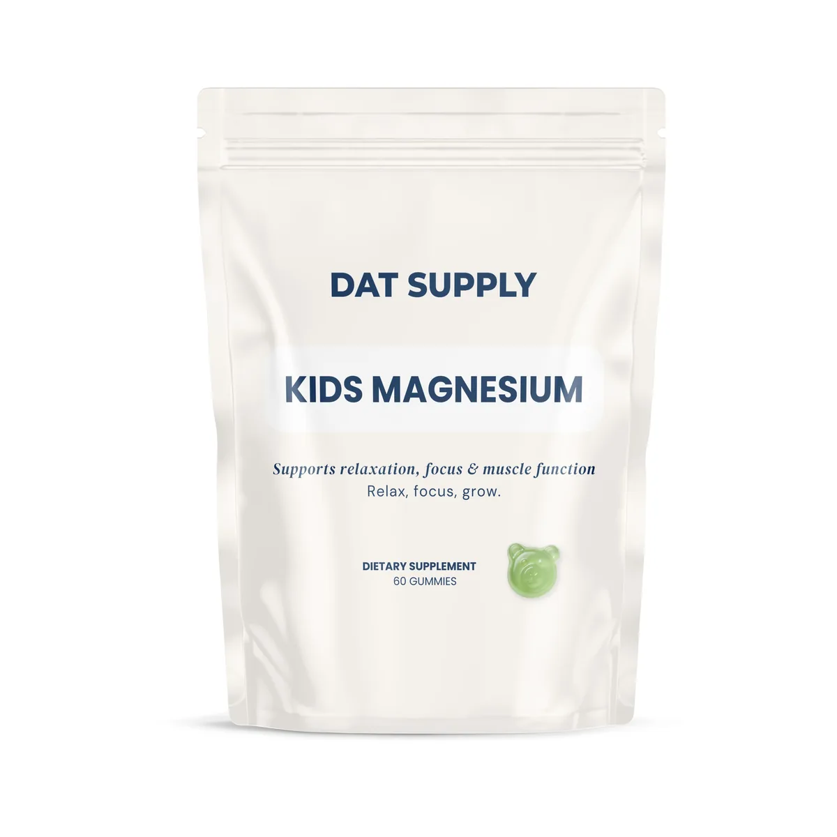 Kids Magnesium Gummies — doypack packaging