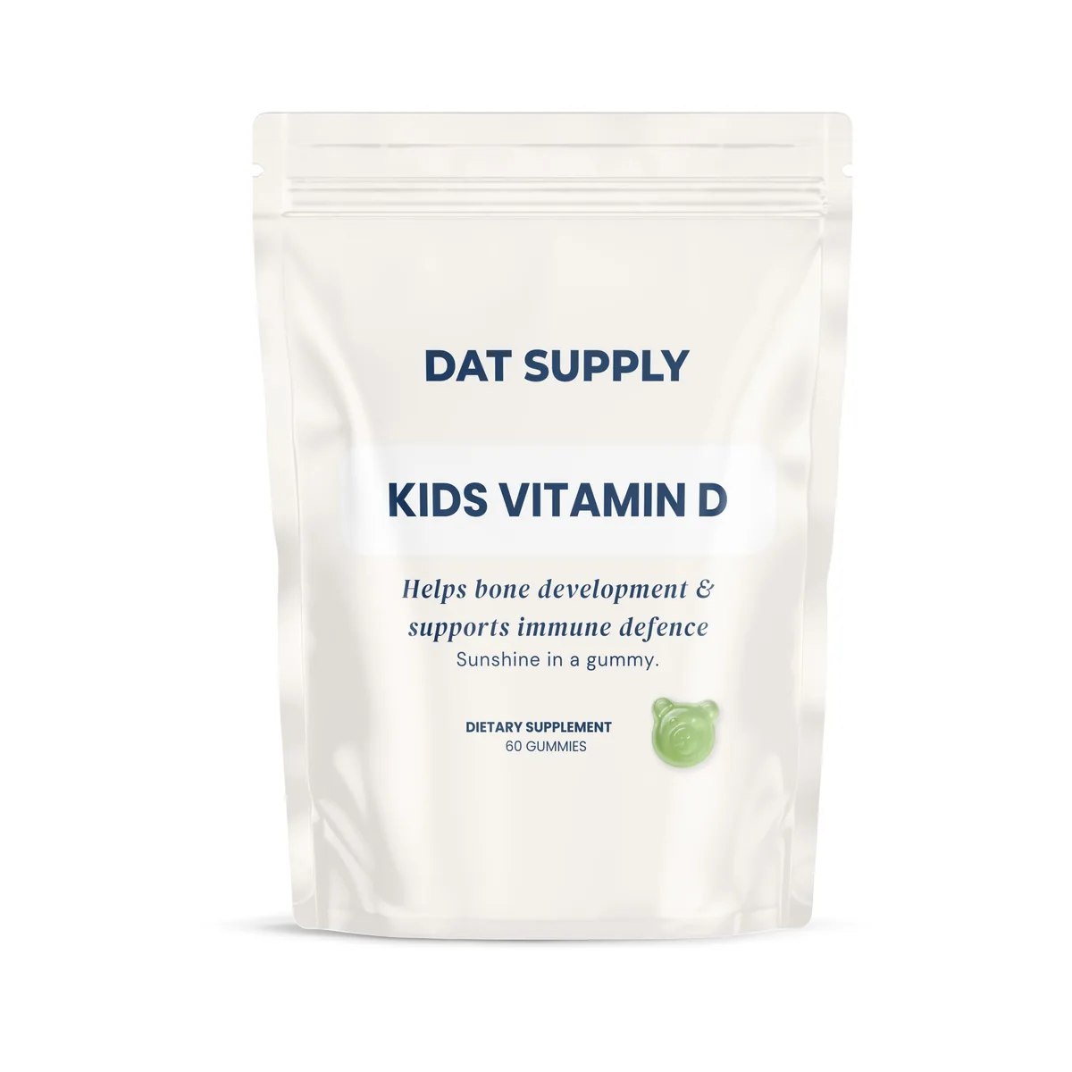 Kids Vitamin D Gummies — doypack packaging