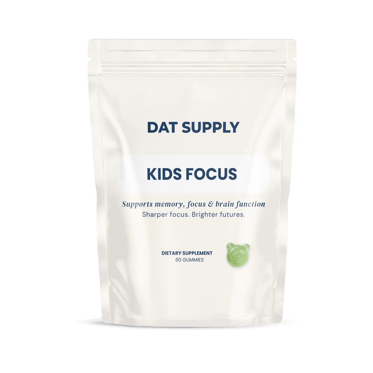 Kids Focus Gummies — doypack packaging