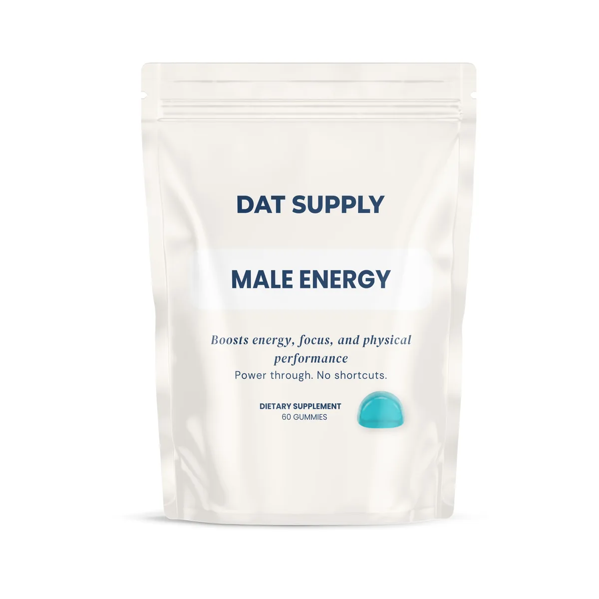 Male Energy Gummies — doypack packaging