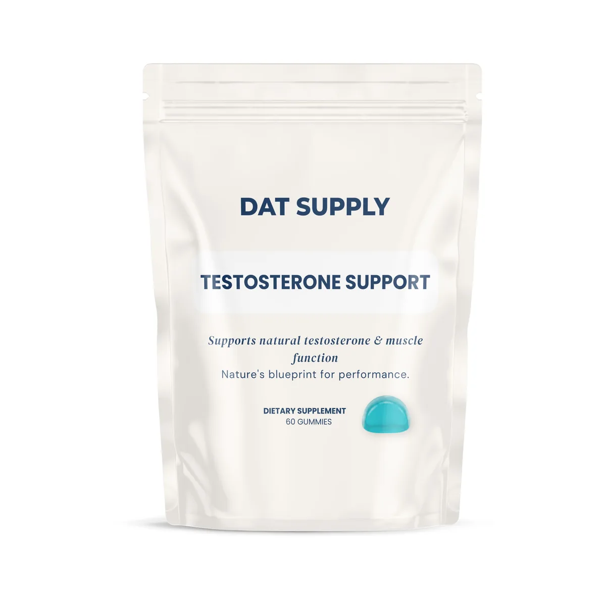 Testosterone Support Gummies — doypack packaging
