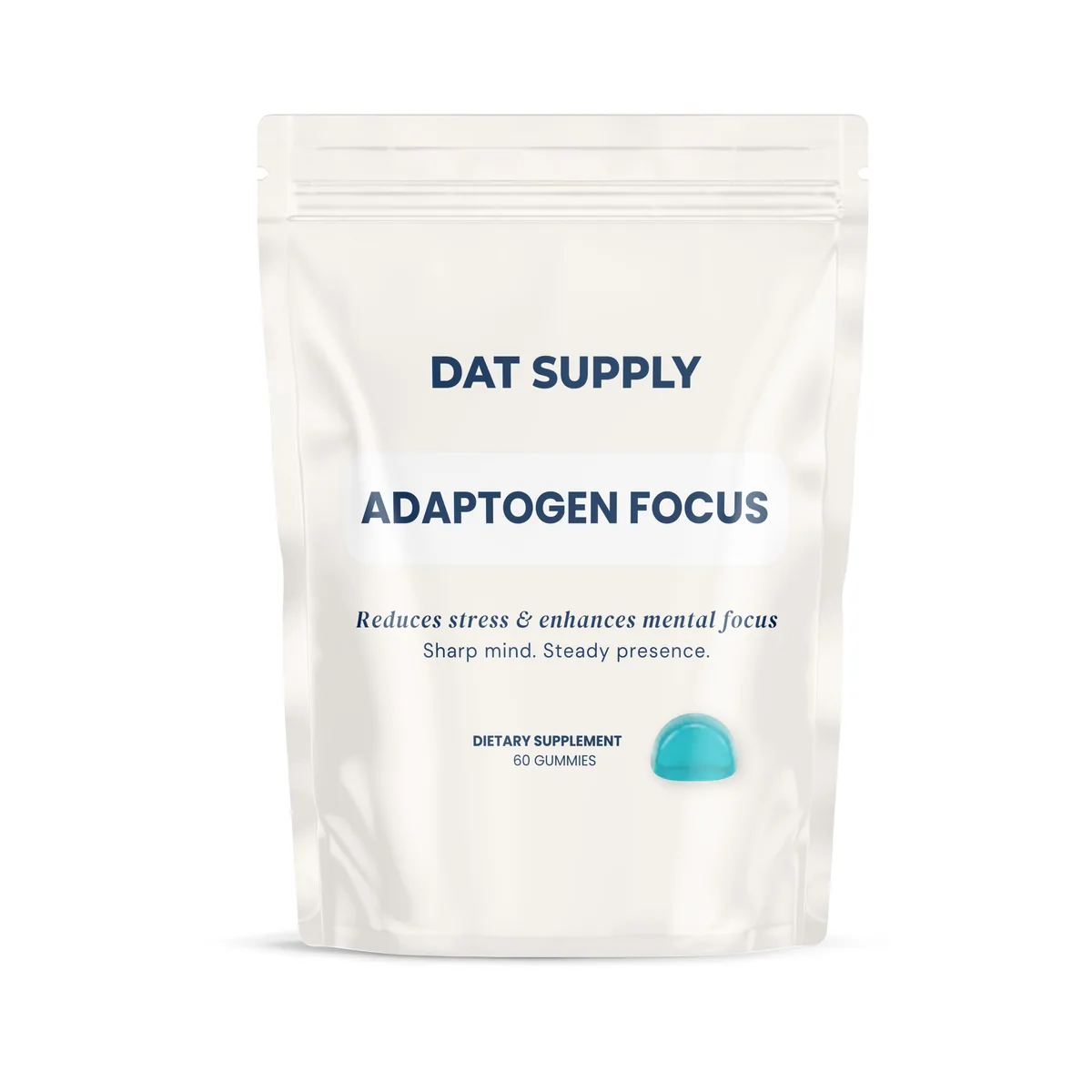 Adaptogen Focus Gummies — doypack packaging