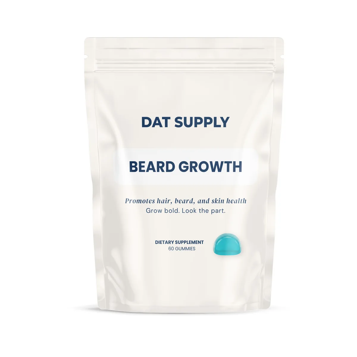 Beard Growth Gummies — doypack packaging