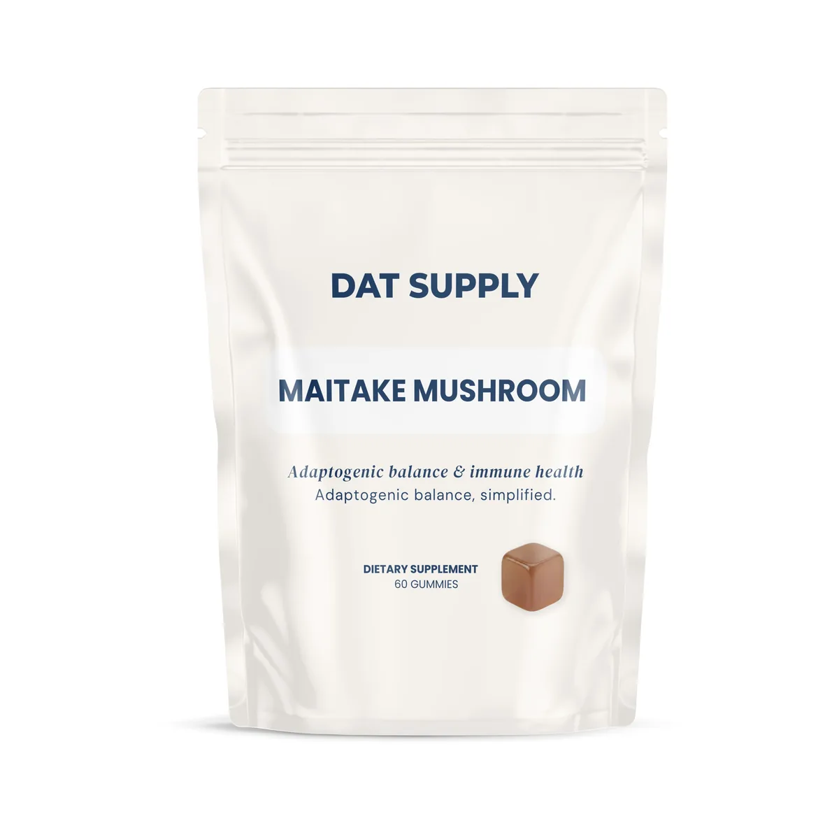 Maitake Mushroom Gummies — doypack packaging