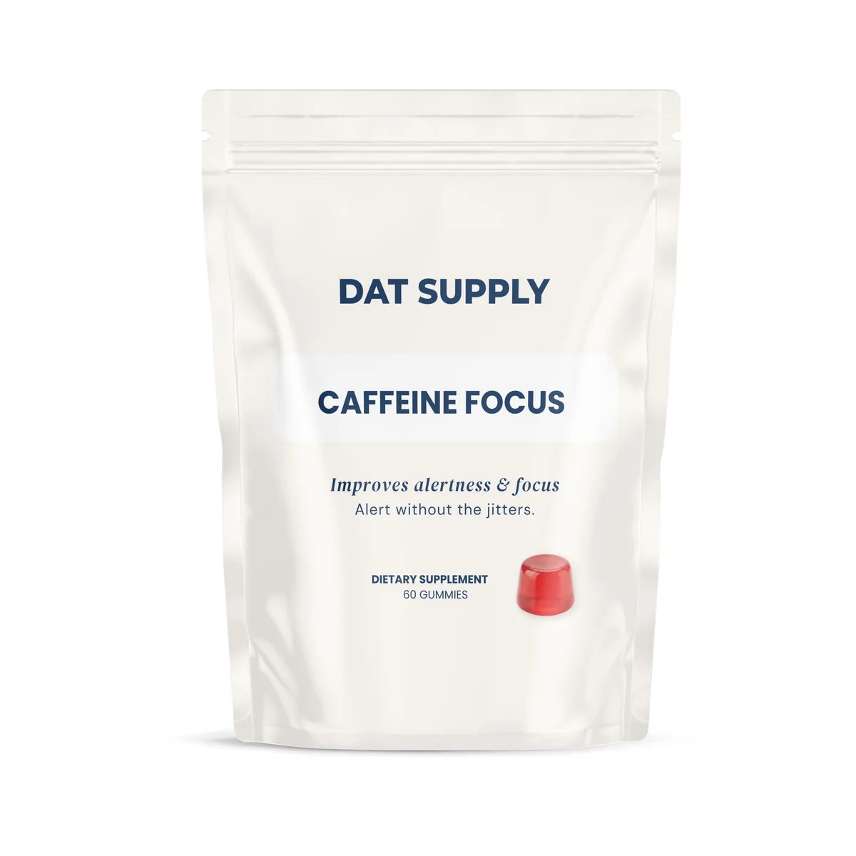 Caffeine Focus Gummies — doypack packaging