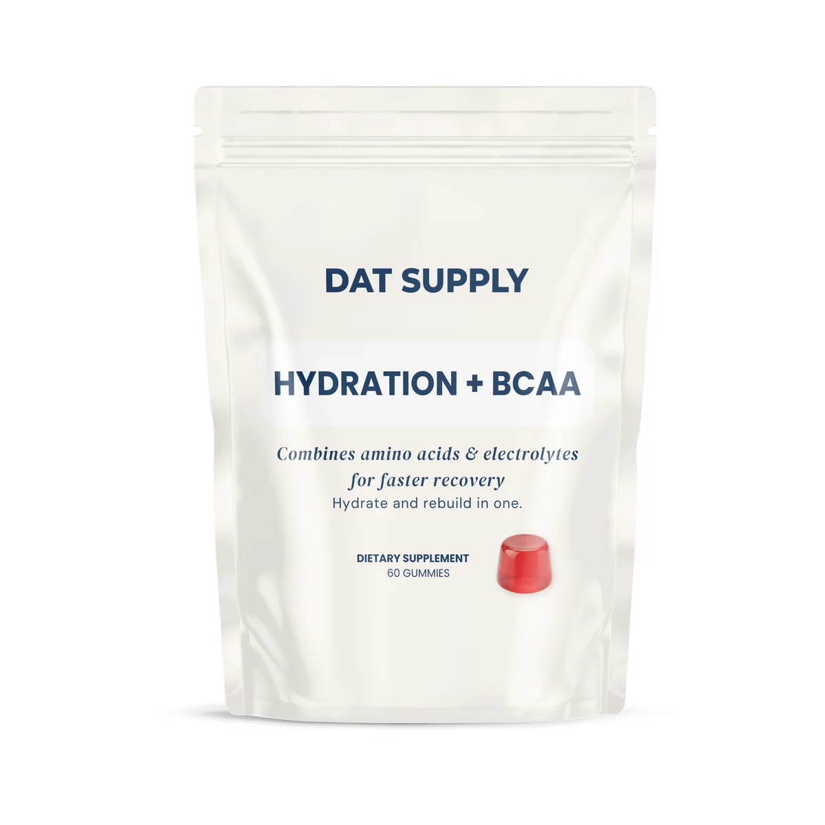 Hydration + BCAA Gummies — doypack packaging